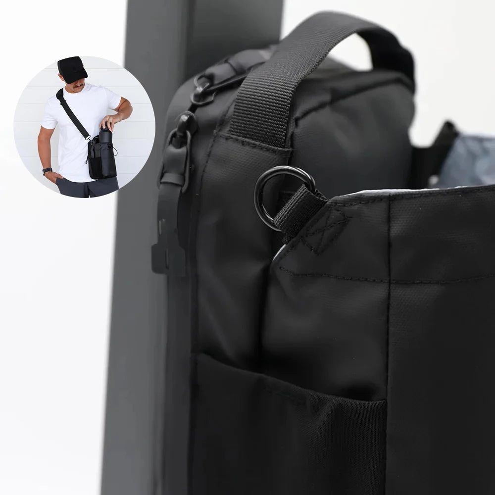 High-Capacity magnetic water bottle pouch